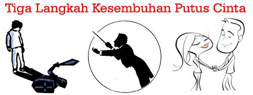 tiga langkah kesembuhan putus cinta